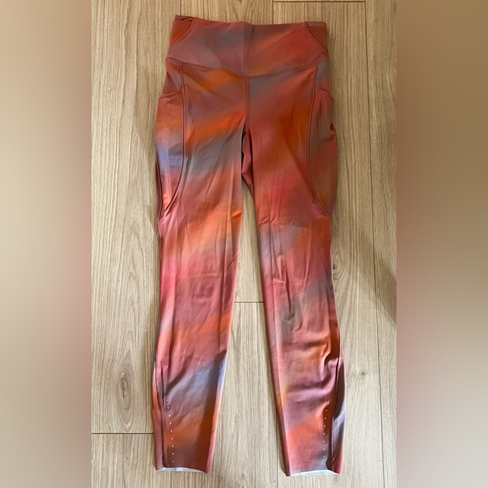 Lululemon fast and free high rise 25” 5 pocket leggings NWOT